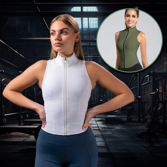 t-shirt pour femme-zippé - Positiflow