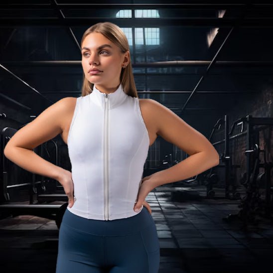 t-shirt pour femme-zippé - Positiflow