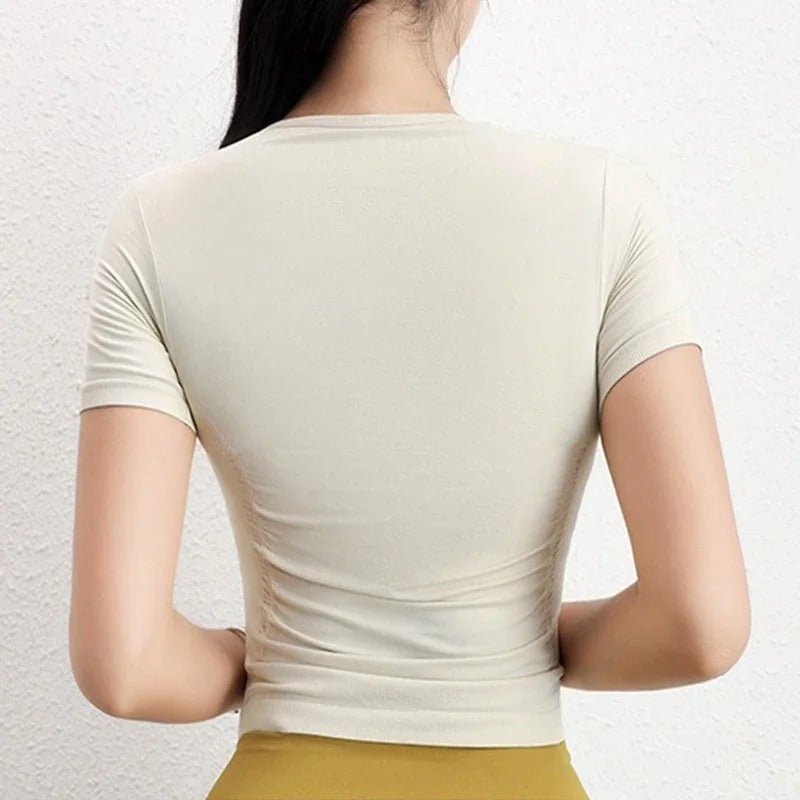 t-shirt pour femme-seamless - Positiflow