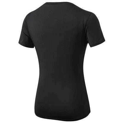 t shirt sport femme-noir - Positiflow