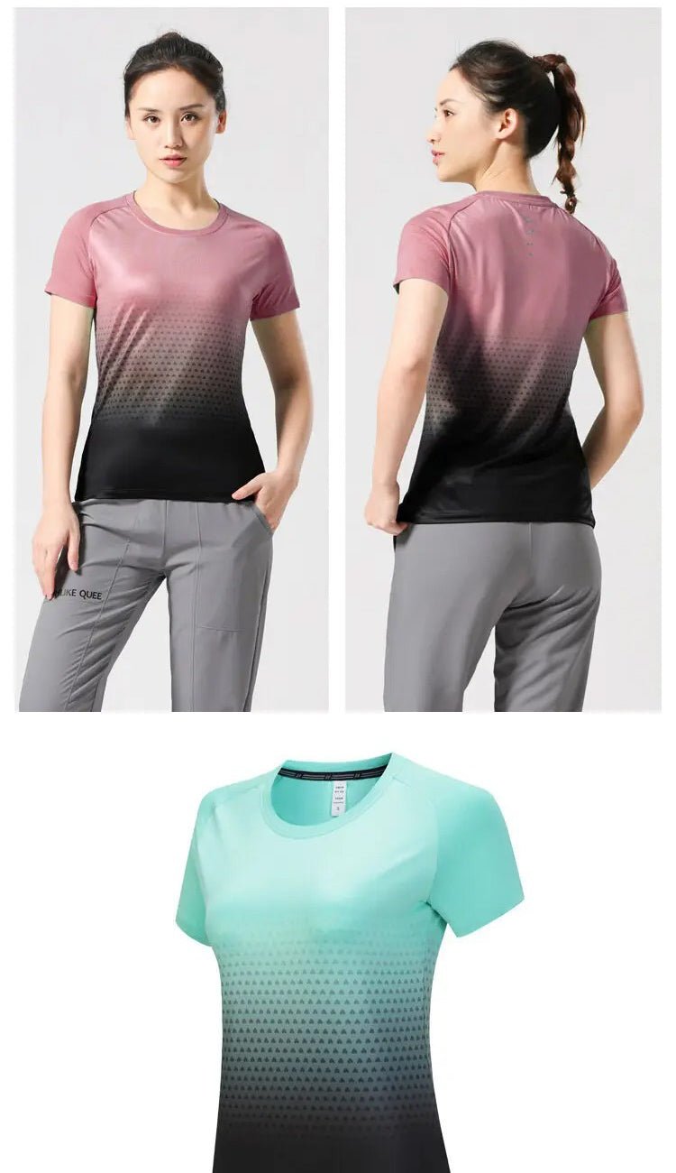 t shirt sport femme-tie-dye - Positiflow