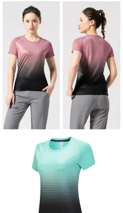 t shirt sport femme-tie-dye - Positiflow