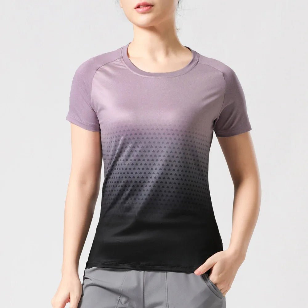t shirt sport femme-tie-dye - Positiflow
