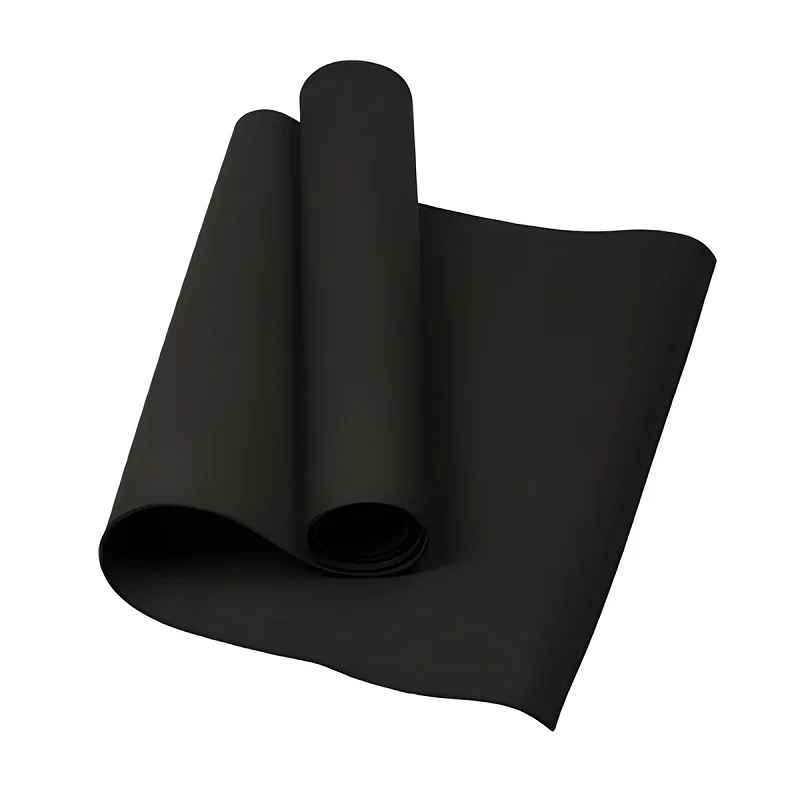 tapis de yoga noir