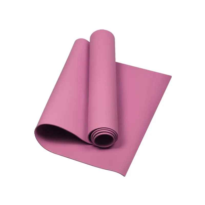 tapis de yoga rose