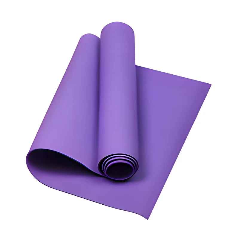 tapis de yoga violet