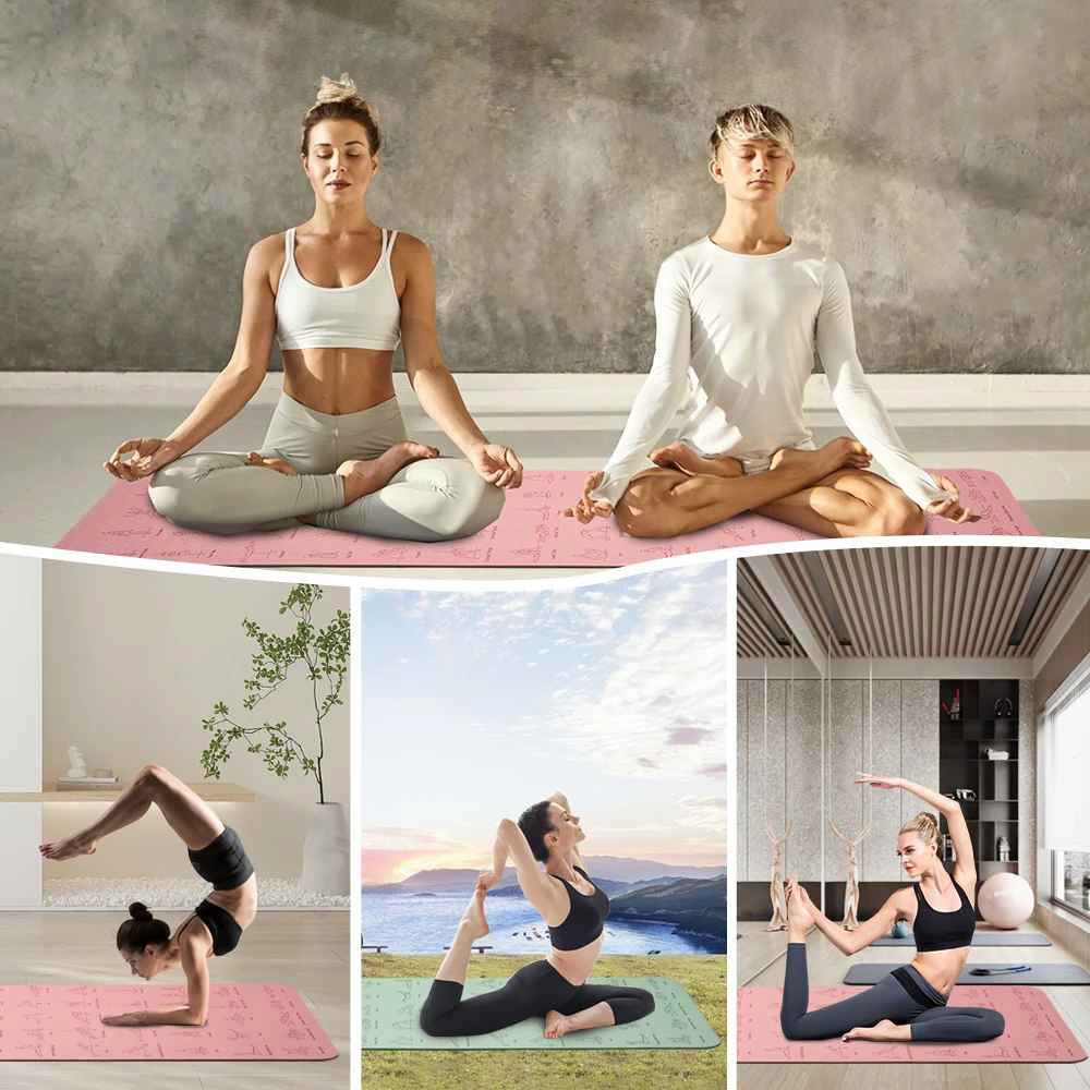 tapis de yoga zen