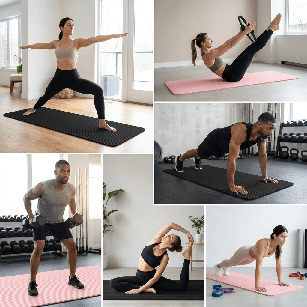tapis de yoga et pilates antidérapant tapis de yoga et pilates antidérapant