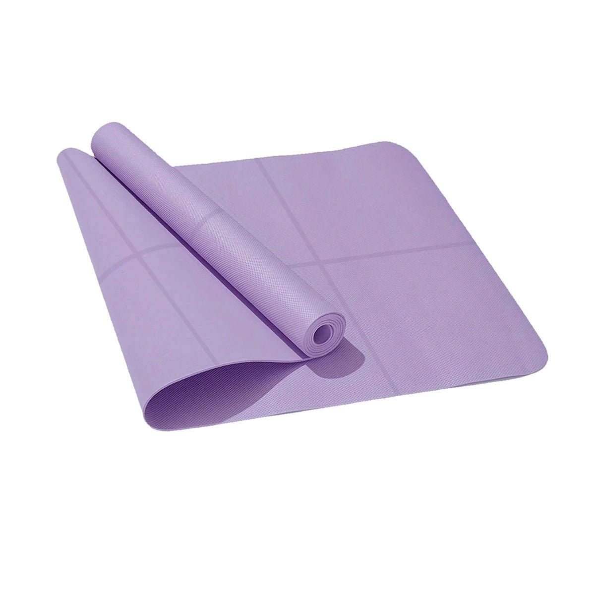 tapis du sport violet