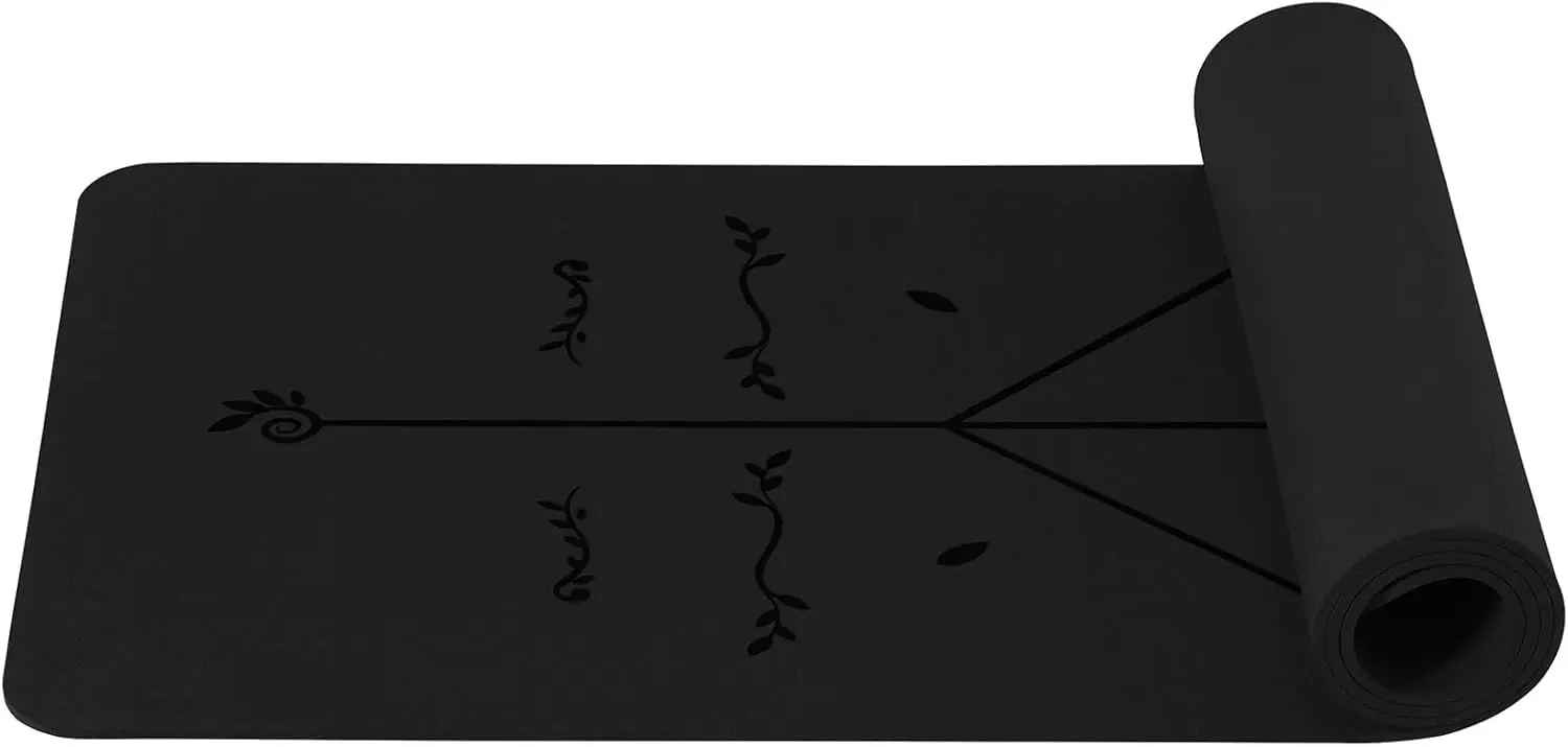 tapis yoga noir