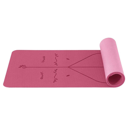 tapis yoga rose bombon