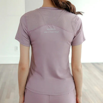 tshirt running-crewneck - Positiflow
