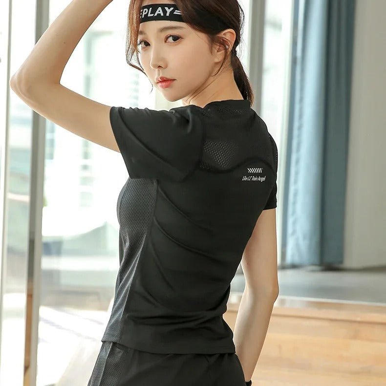tshirt running-crewneck - Positiflow